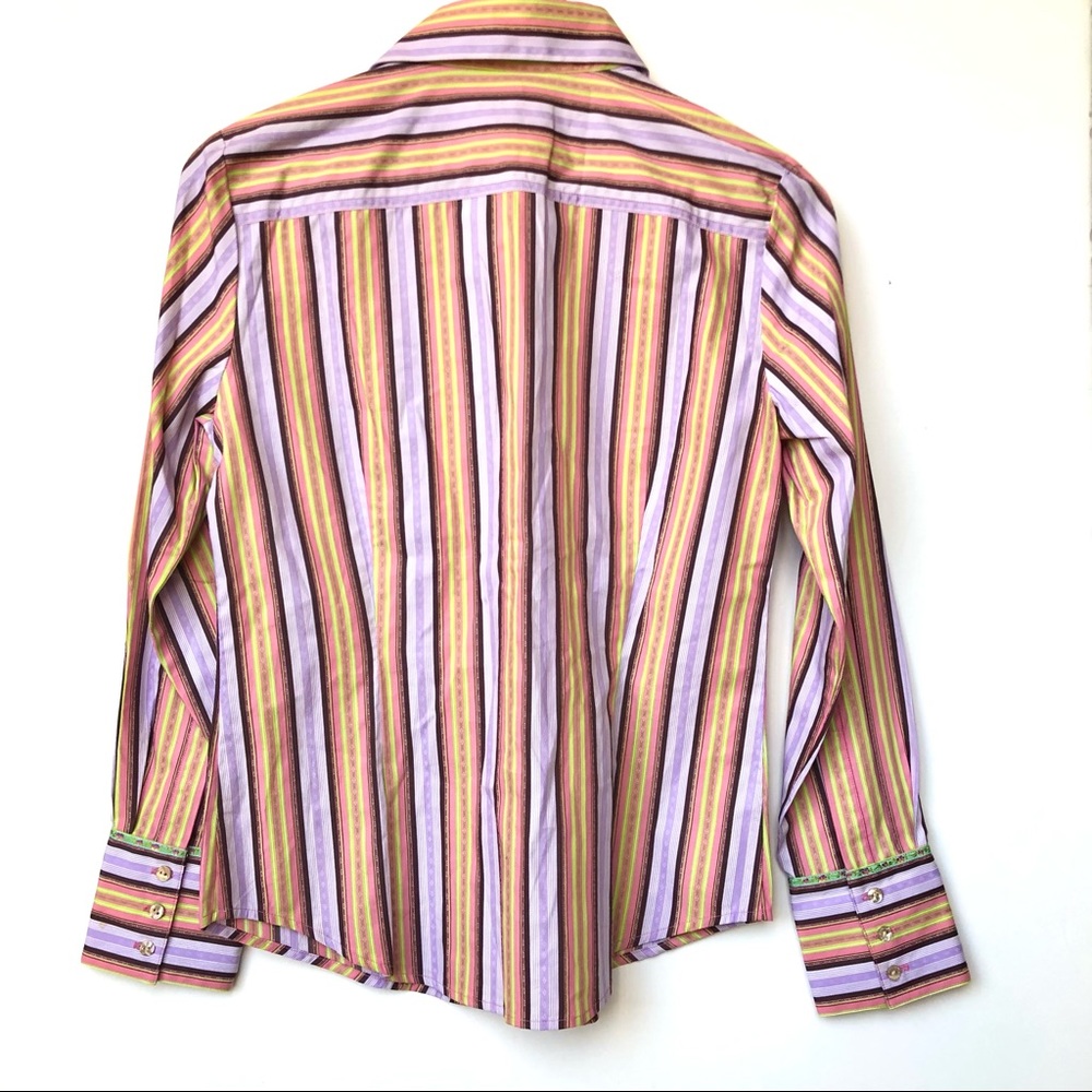 Robert Graham Multicolored Button Down - image 5